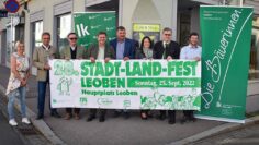 Am 25. September ist Stadt-Land Fest in Leoben