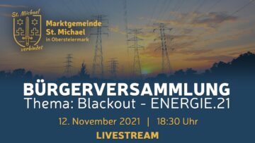 Bürgerversammlung – Thema: Blackout – Energie.21