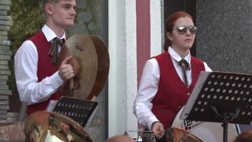 Herbstkonzert der Markmusikkapelle am Dorfplatz