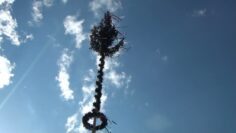 Maibaumaufstellen in Tragöß-St.Katharein