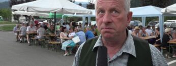 Maibaumumschneiden in St. Michael